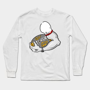 Football Fight, Go Flash Go! Long Sleeve T-Shirt